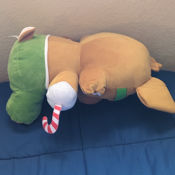 Brown and Green Stuffed Animal Toy - Picture 7 of 8